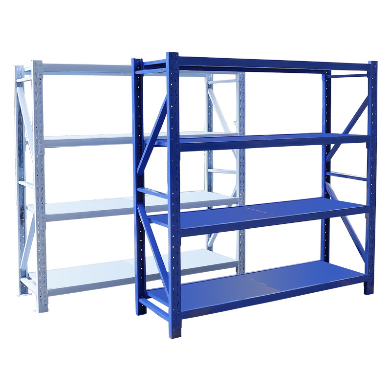 Easy Installation No Screws 4 Tier Storage Shelves 200kg Loaded Each Layer