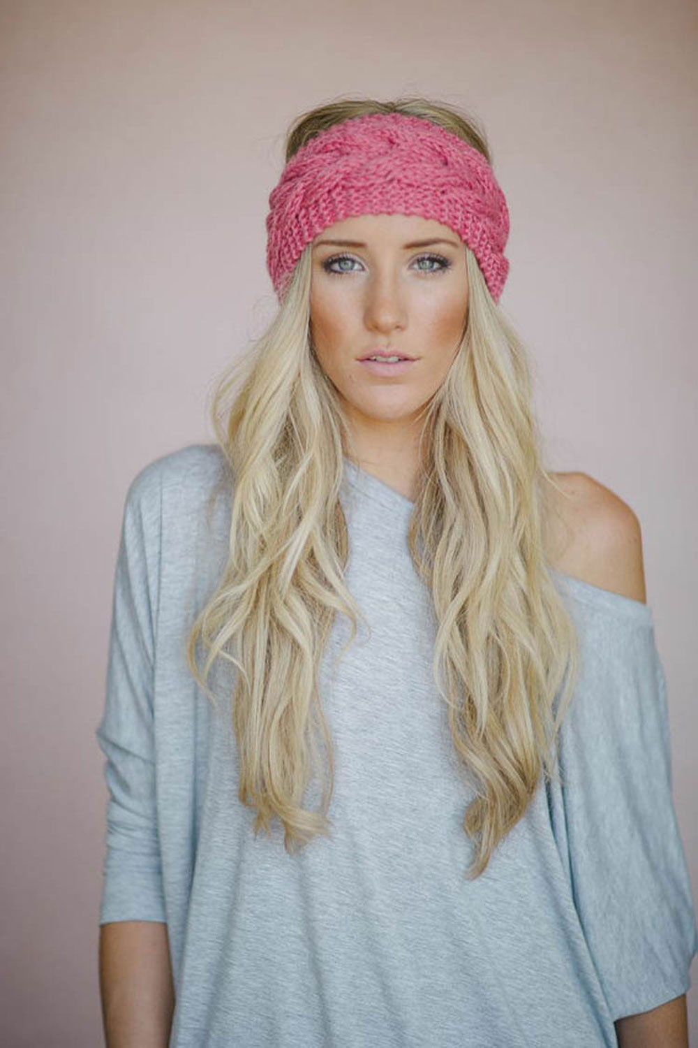 Cute Crochet Headbands Hair Head Band Bow Kid Baby Girl Accessories Knitted Headwrap Hair Band Fashion Knotted Crochet