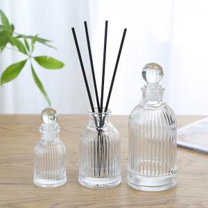 China Reusable Empty Reed Diffuser Glass Bottle on sale