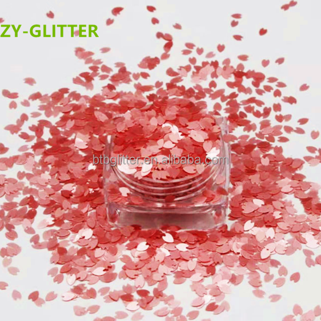 OEM Stock Polyester Holographic Silver Marahuana Leaf Glitter Shapes Party Shapes Advantage Stock OEM Advantage Party