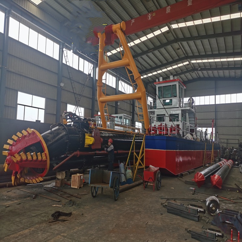 75T Winch Suction Vessel River Cleaning With Ship Inspection Certificate