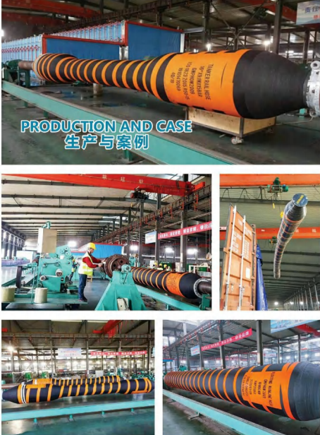 JRB Floating Dredging Hose /Floating Hose For Crude Oil Transfer