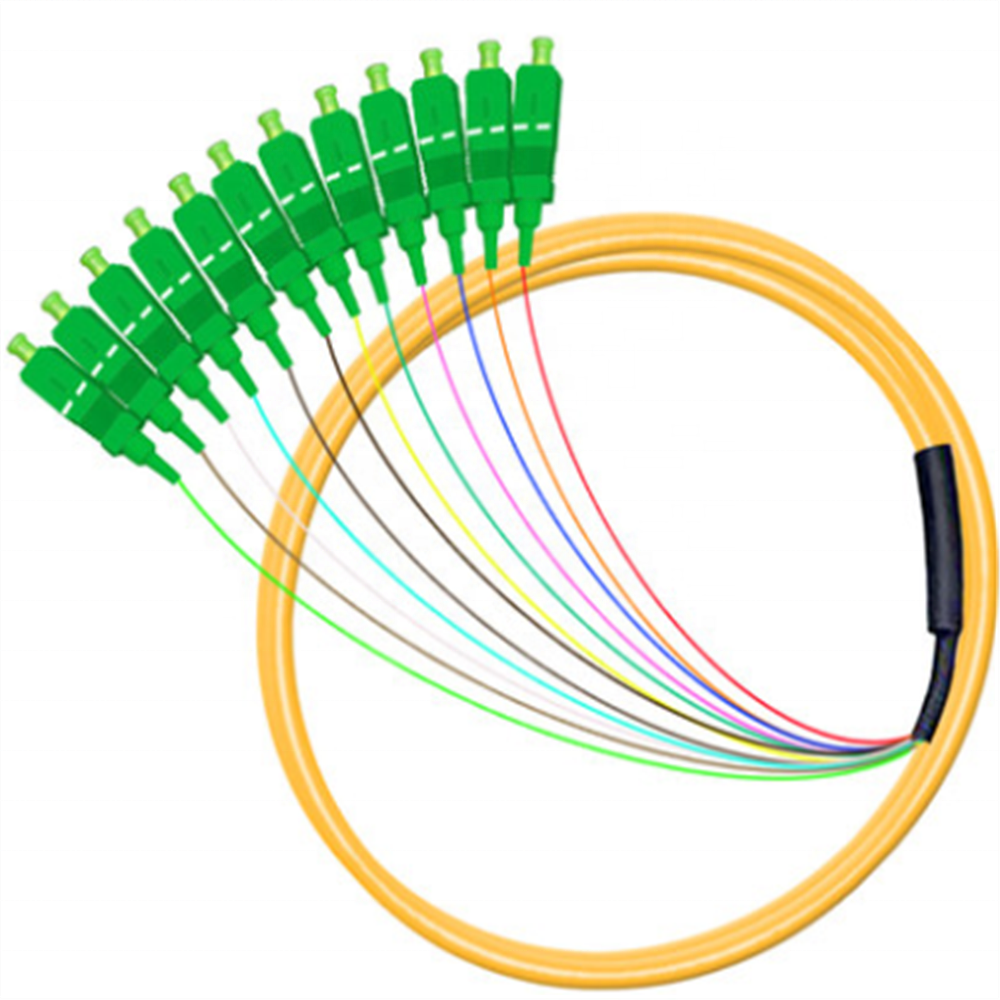 Single Mode LC/APC LSZH 0.9mm LC Fiber Optic Pigtail