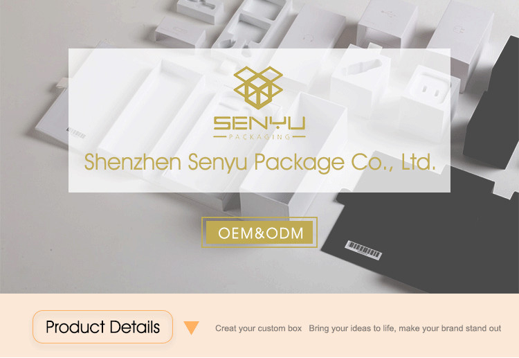 wireless speakers packaging custom logo printing cardboard box with window