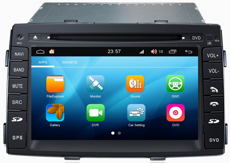 Ouchuangbo car gps media audio 200 platform android 8.0 for Kia Sorento 2010-2012 support USB SWC AUX wifi mirror link