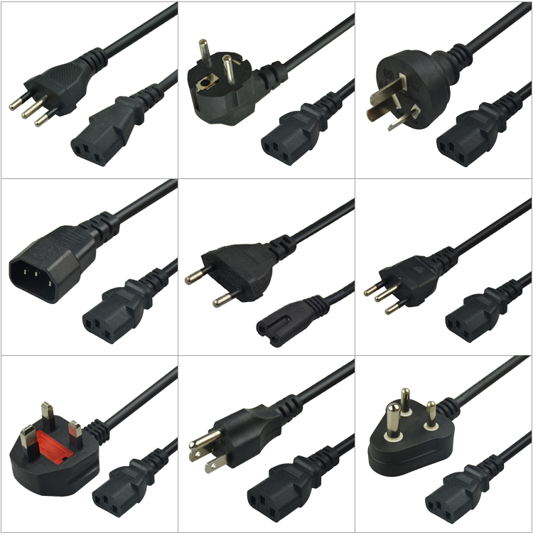 Safe And Stable 3 Pin Uk Power Cord 1.5M UK Plug Power Cable