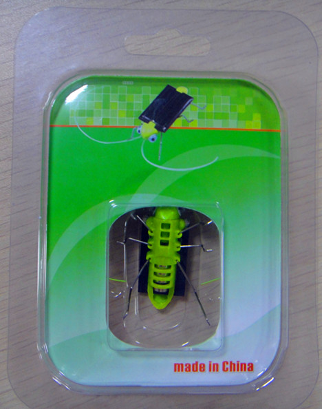 Mini Solar Grasshopper /solar Toy/educational Toy for Kids