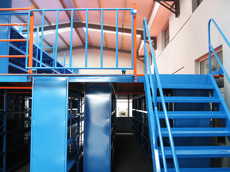 Bolted Structure E-commerce Warehouse Storage Multi Tier Mezzanine Rack