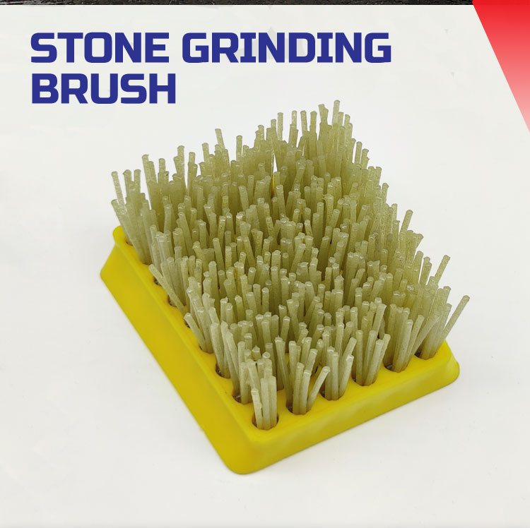 Diamond Abrasives Filament Brush for Grinding Glass Stone Slab Antique Surface Processing