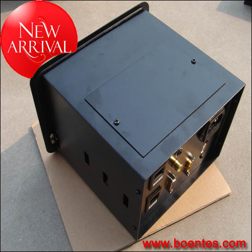 Factory Supply Desktop Pop Up Connector with VGA +RJ45 for Meeting Table
