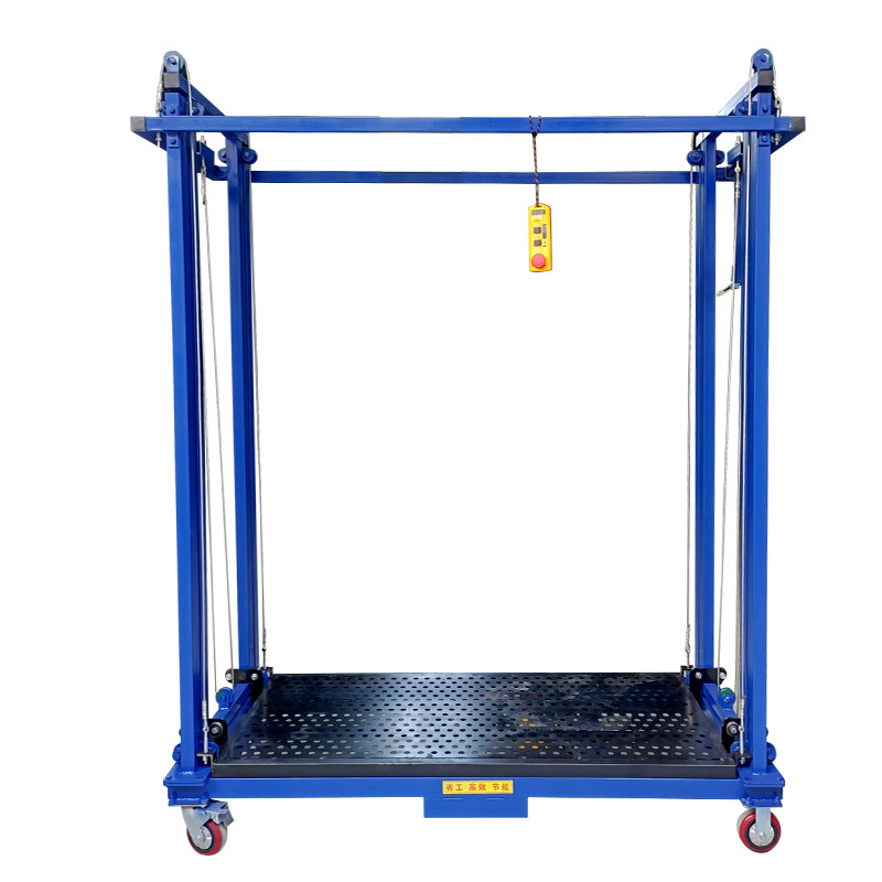Decoration Remote Control Scaffold Hoist Platform 8m