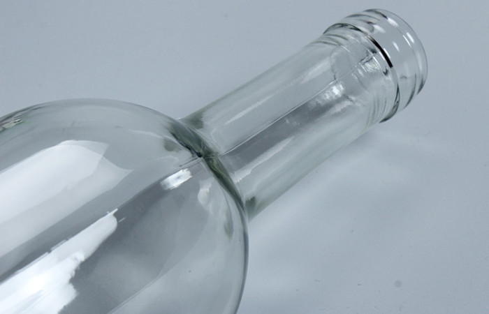 Green Empty Glass Wine Bottles Hot Stamping Surface Customized Size