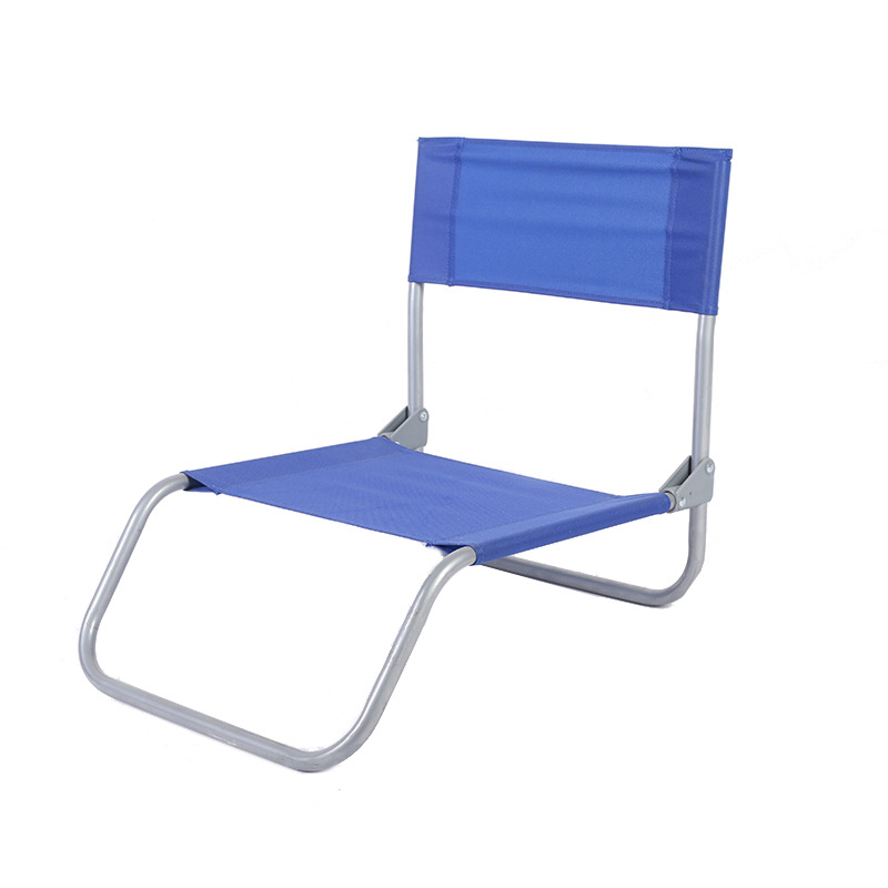 Stainless Steel Folding Outdoor Chair Set for Leisure 2024 Portable Camping Beach Chair