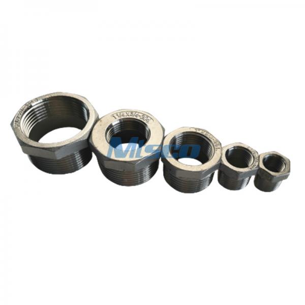 Stainless Steel CF8 CF8M Casting Pipe Fittings Hexagonal Bushing NPT 150 For Connection