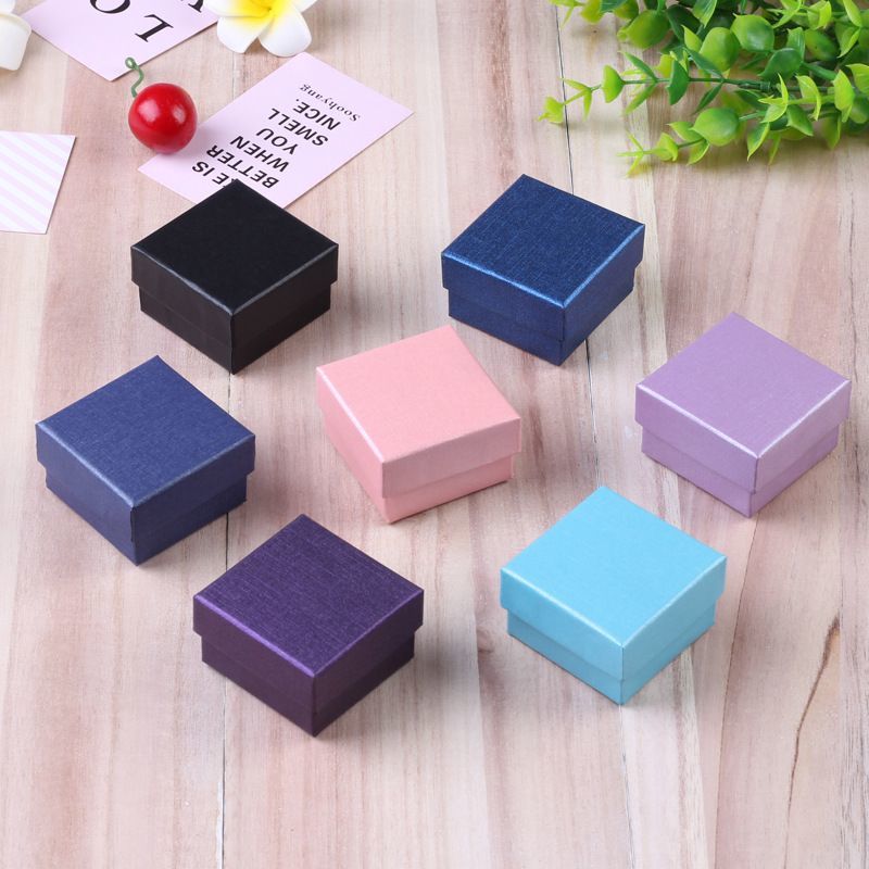 Custom Logo Printed Bow Tie Lid and Base Cardboard Paper Packaging Gift Box, Foam Insert Earrings Necklace Jewelry Box