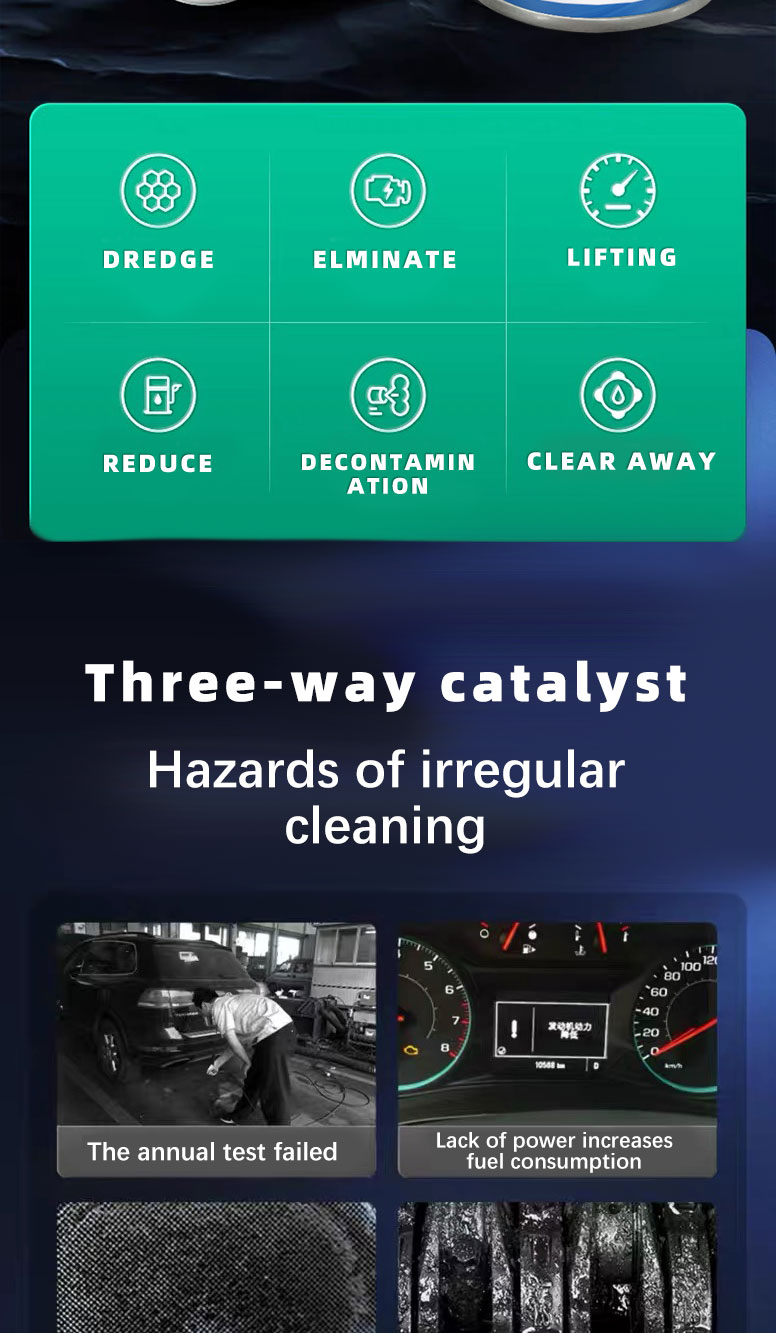 300ml Three-way Catalyst Agent for Cleaning Automobile Catalytic Converters in Bulk