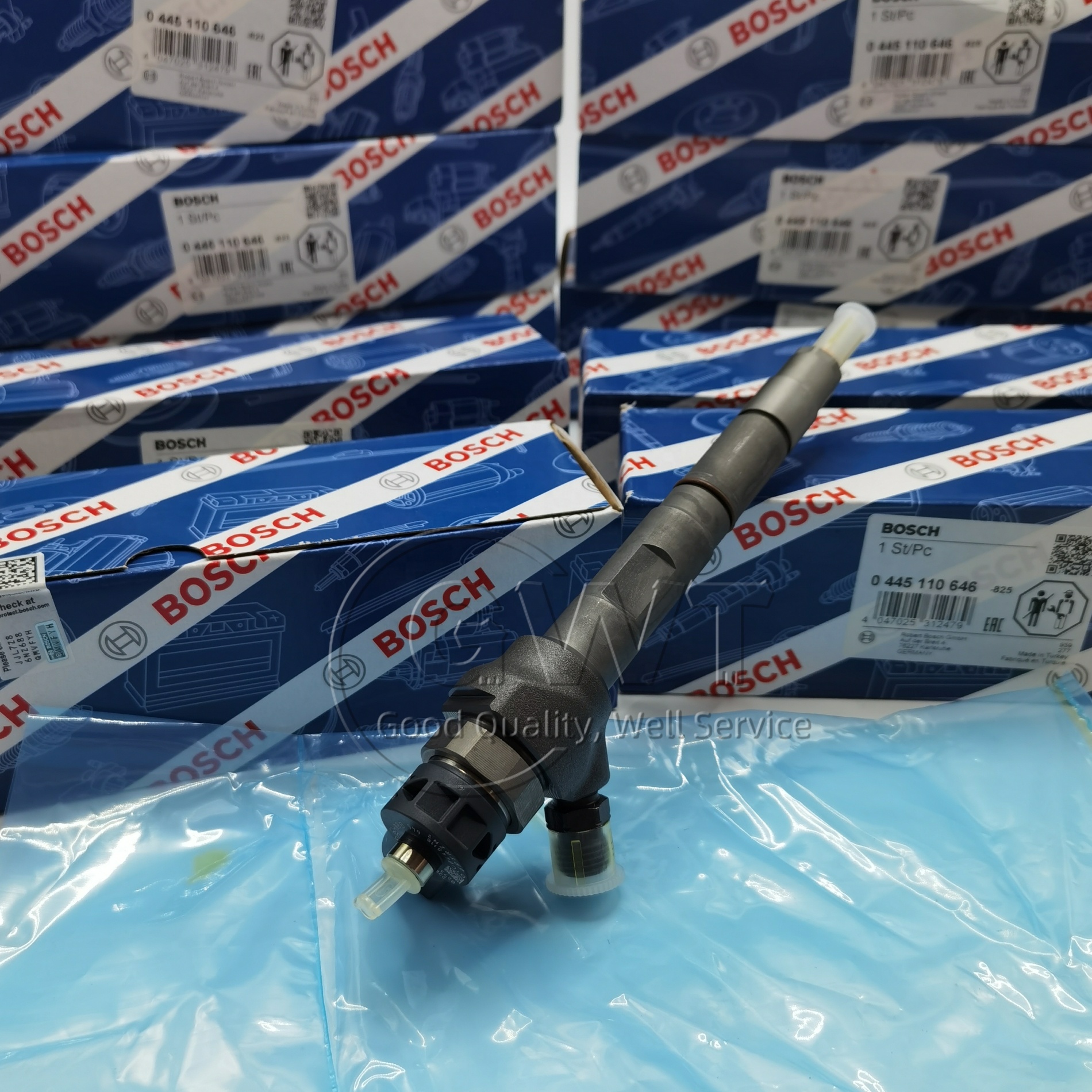 Vw 2.0 TDI BOSCH Diesel Fuel Injectors 0986435166 0986435167 0445110646 0445110647