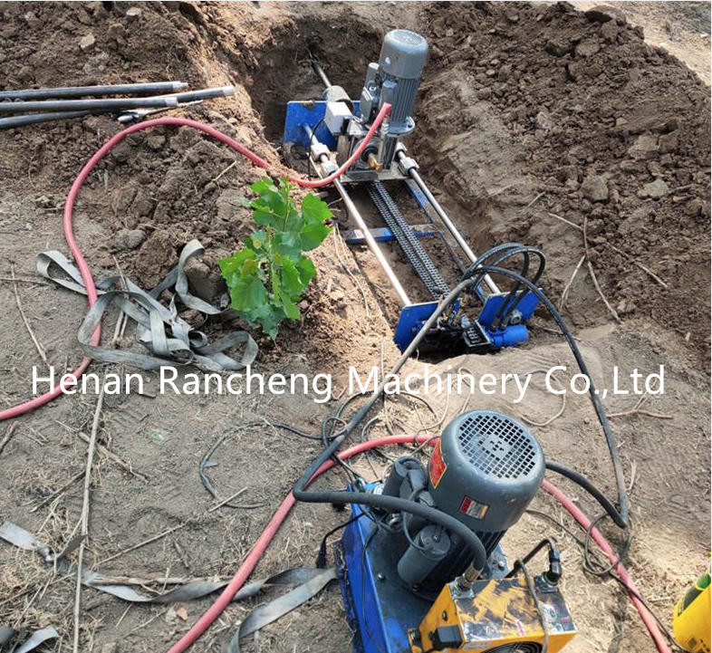 Non-Metallic Solid Object HDD Drilling Rig With 5.5KW Power And 250 Drilling Bit Size