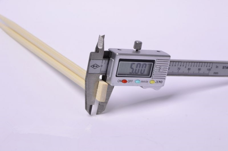 24cm Compostable Disposable Wooden Chopsticks , Barbecue Custom Made Chopsticks