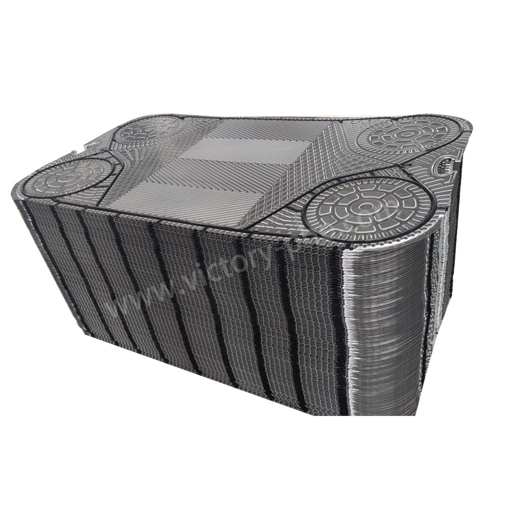 Industrial Plate Heat Exchanger Parts Chevron Plate Pattern