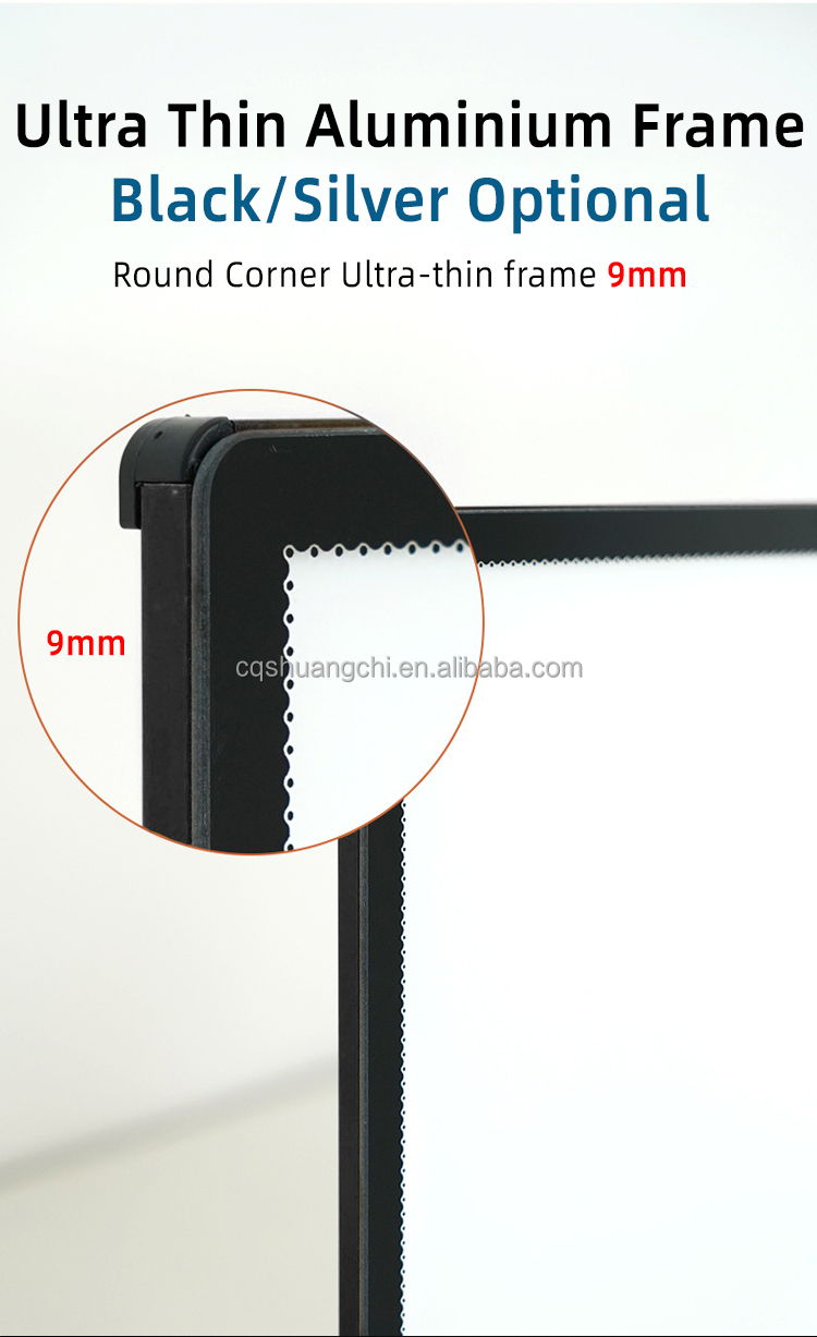 LED Light Source A1 A2 A3 A4 A5 Double Sided Backlit SEG Lightbox for Trade Show Display