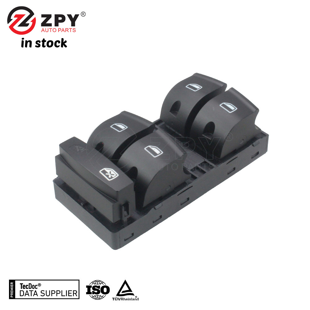 ZPY New Power Door Window Switch Front Left For Audi S6 Q7 C6 4F0 959 851A