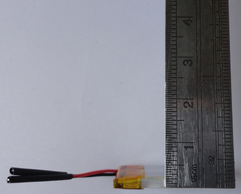 Lithium Polymer Battery 80mAh 3.7V Without PCM