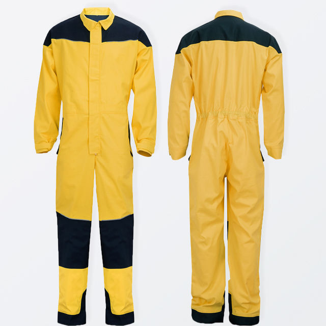 35% FR Viscose 65% Meta Aramid 260gsm Flame Resistant Fabric Heat Insulation