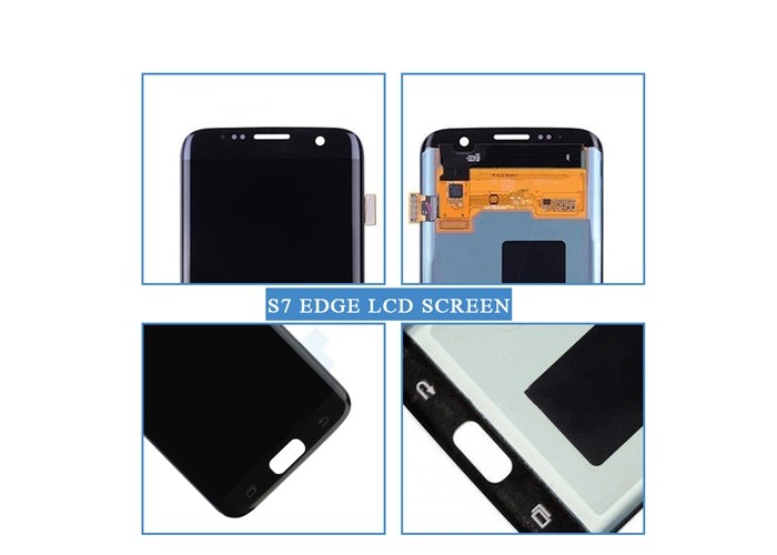 Super AMOLED Material Mobile Phone LCD Screen For Samsung Galaxy S7 Edge
