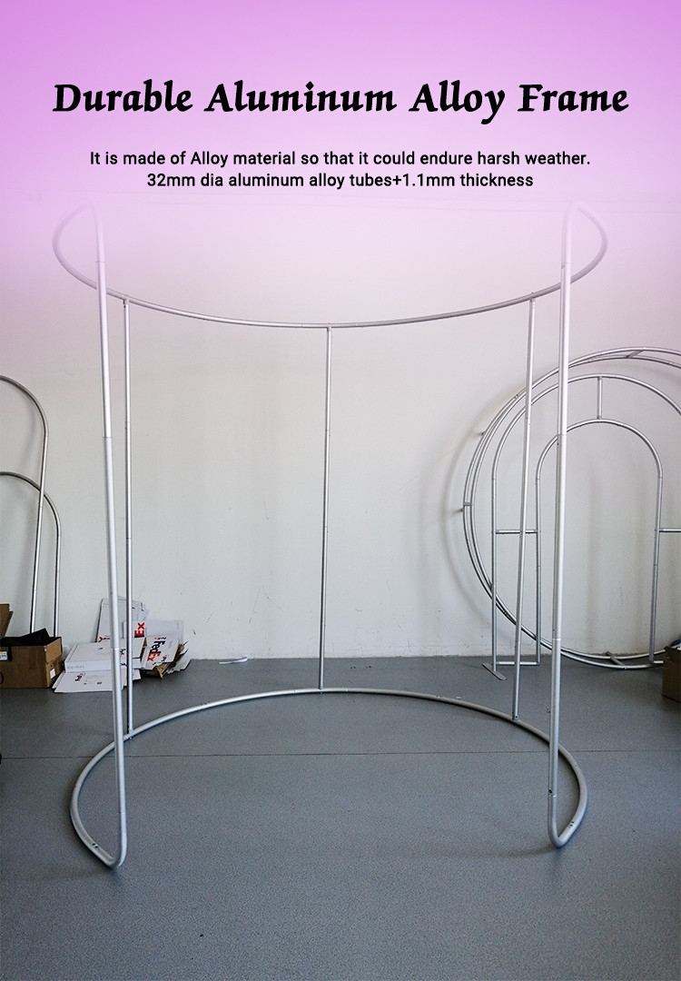 Tension Fabric Led Backdrop Wall Circular Video Wall Backdrop