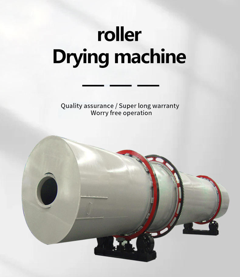 Mineral Powder Steel Rotary Drying Machine Roller Mortar Mechanism Slag Dryer