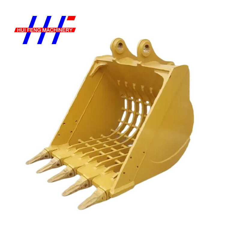 Mining Q460 Excavator Skeleton Bucket 48 HRC Sieve Buckets For Excavators