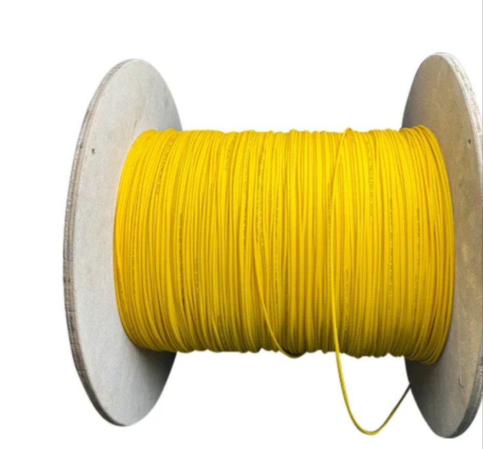GJFJBV Indoor Fiber Optic Cable with Aramid Yarn Strength Member and PVC/LSZH Inner Sheath Material