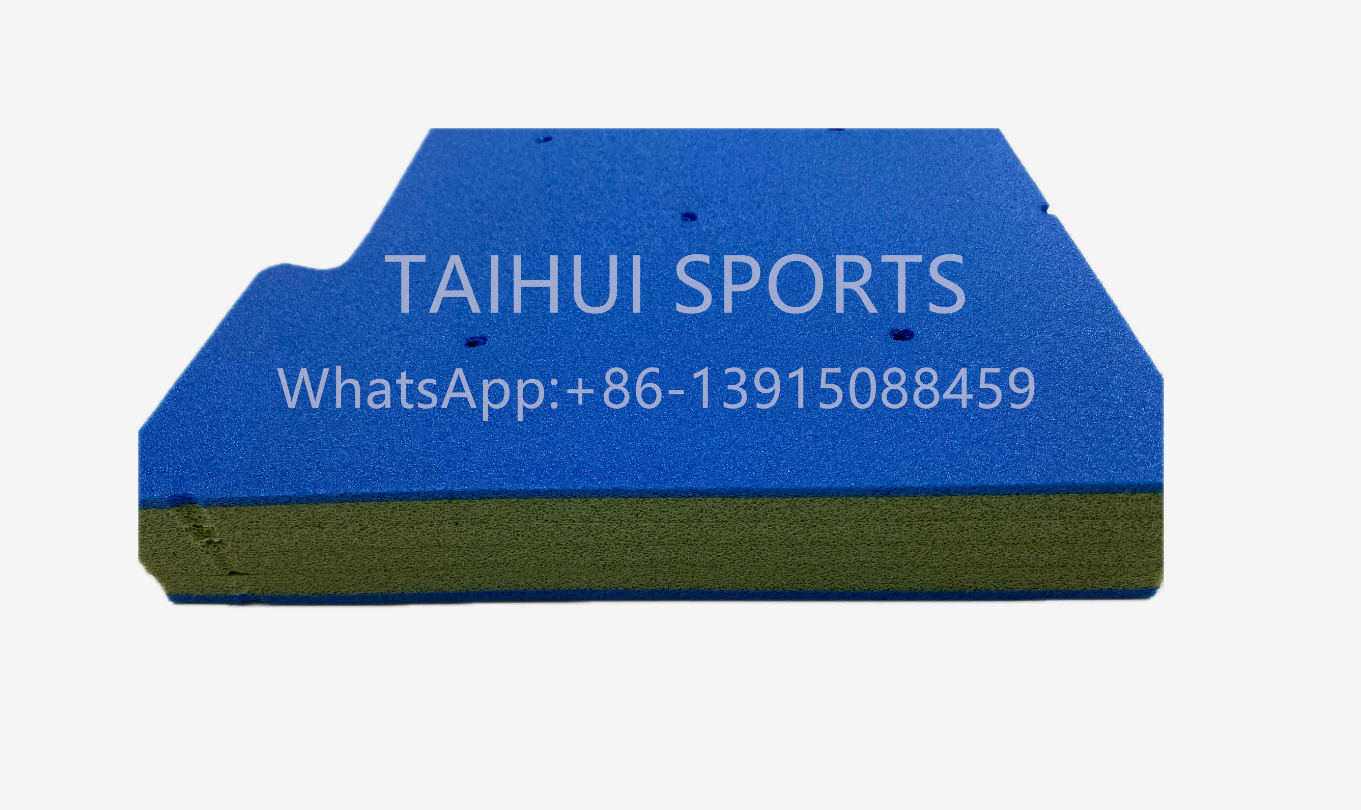 30-70mm Thickness Interlocking Shock Pad Puzzle Pad HIC 1.63m/2.2m/2.63m for Playground/Playing area/Kindergarten/Gym Equipment