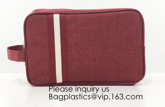 PU Cosmetic Bag Custom Canvas Luxury Makeup Cosmetic Bag Polyester Makeup Bag,Metal Zipper Blank Canvas Cotton Makeup Co