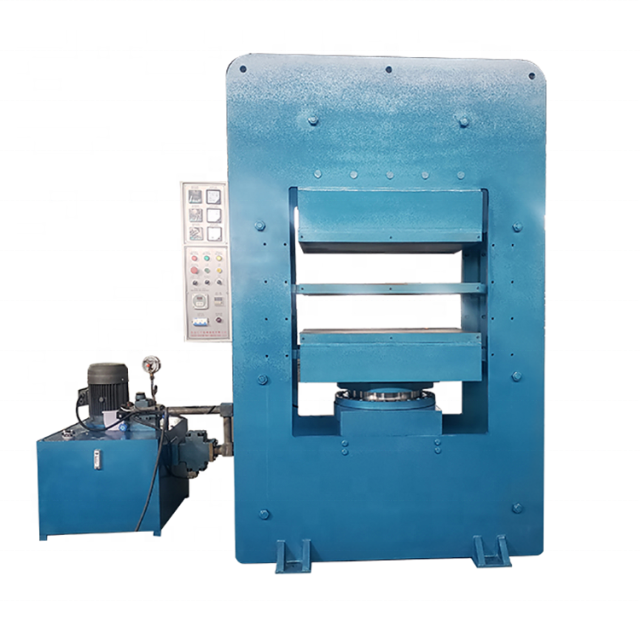 ISO 9001 Certified Rubber Vulcanizing Press for Sized Rubber Processing Needs