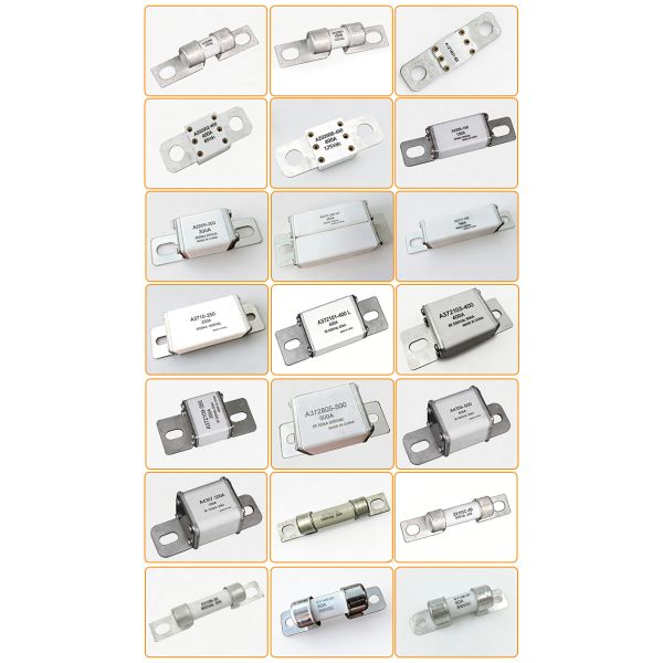 EV Fuse 63A to 175A 1000V DC Ceramic Body for Battery Pack System Protection