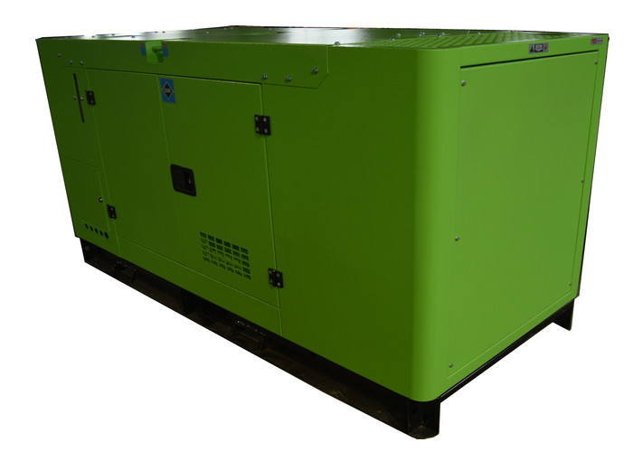 Soundproof emergency diesel generator 50kw , industrial generators
