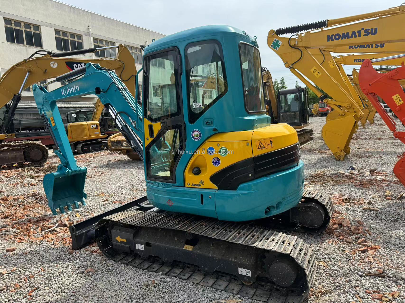 Mini Used Crawler Excavator Kubota 155 Second Hand Low Working Hours Excavator