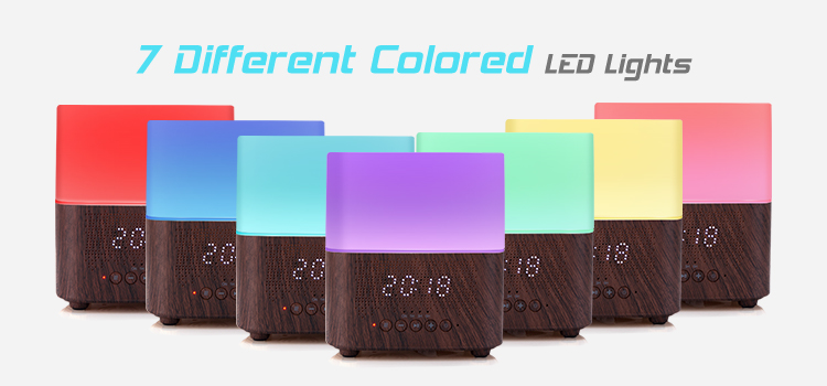 30ml/hr 300ml Ultrasonic Aroma Diffuser Bluetooth Speaker