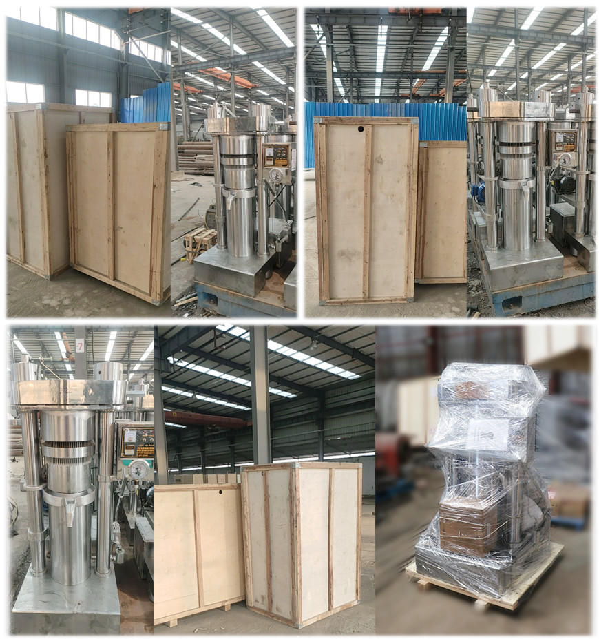 1.1KW Easy Operation Hydraulic Oil Presser Olive Sesame Oil Making Machine 6YY-185 Avocado Oil Processing Equipment