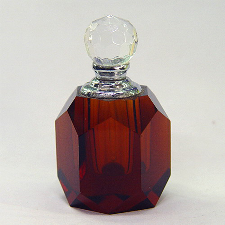 Customized Green Empty Perfume Spray Bottles Silver Spray And Black Caps