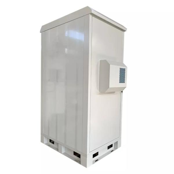 Double Door 24U Outdoor Telecom Enclosures IP55 Anti Theft