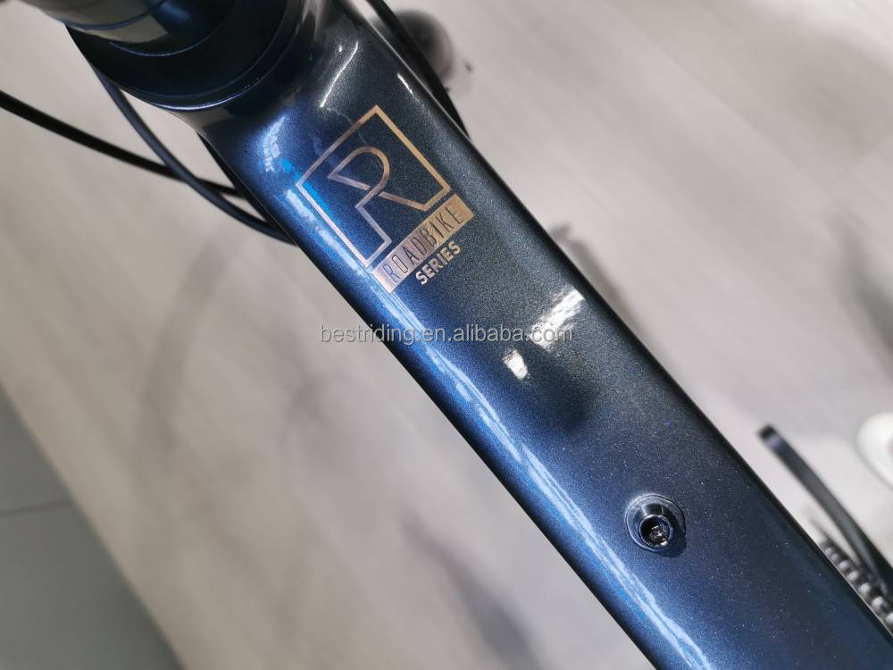 Carbon Fiber Welding Road Bike 700C 2*9s 1*9s AL Frame Nice Shape AL Hub And 10kg