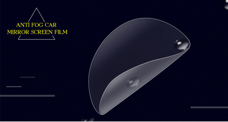 NEW MARKET UV protection anti rain anti oil anti water dust remover safety car ant fog mirror film