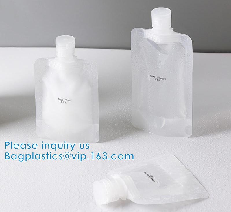 Liquid sub Bagging, Sanitizer Lotion, Fluid Bottles, Travel Bag, TSA approved Container Bag, Squeeze Pouch