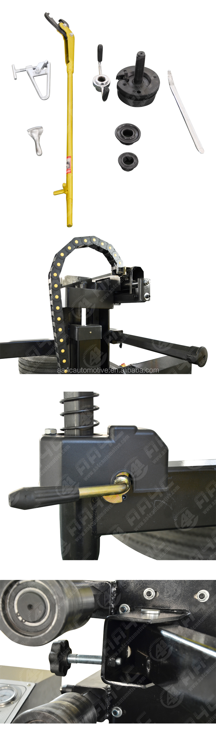 Vertical Truck Tire Changer For Both Car Truck Tires Max Tire Diameter 51"