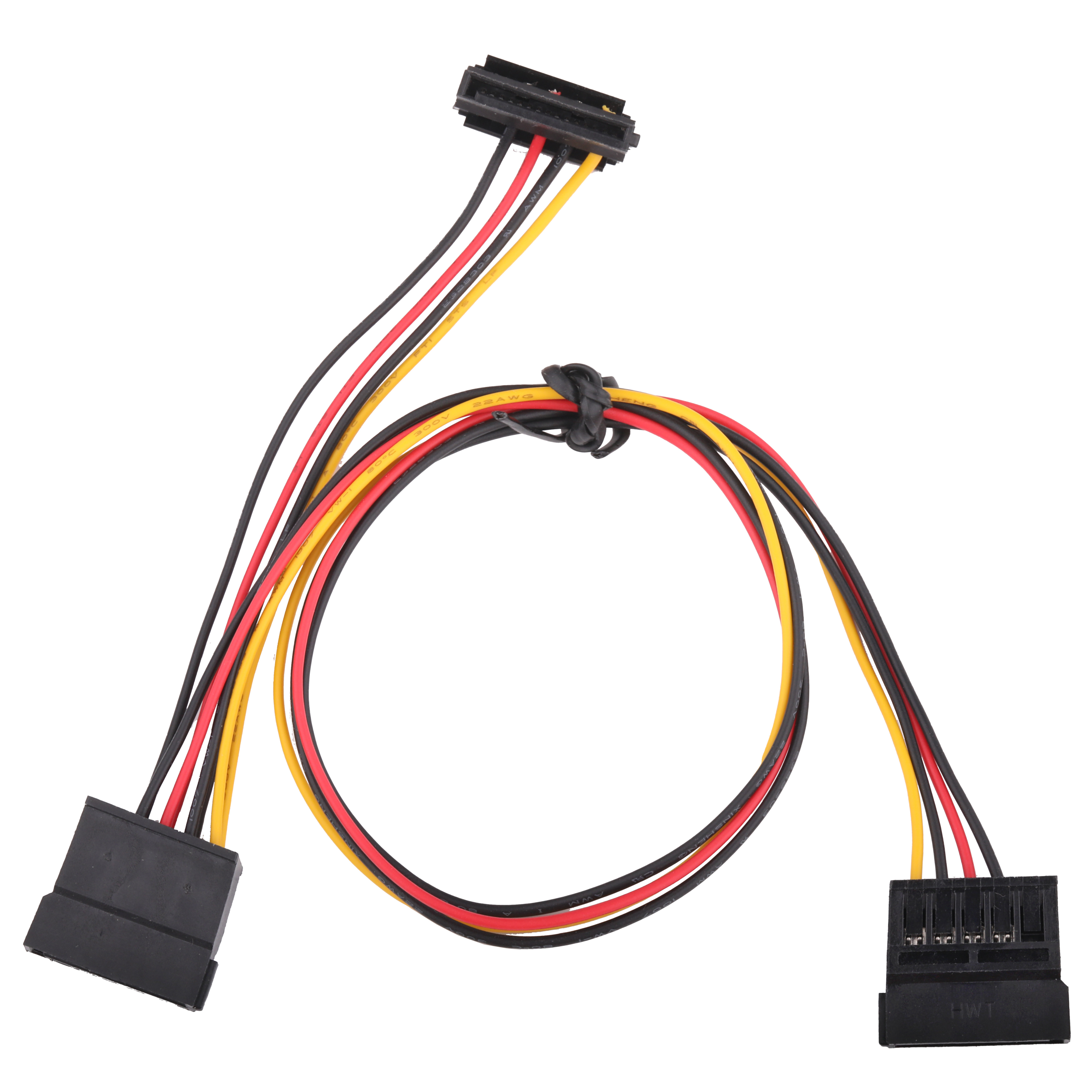 SATA Custom Wire Harness E320444 UL1007 C01-15CF41000A To C01-H-157F100A