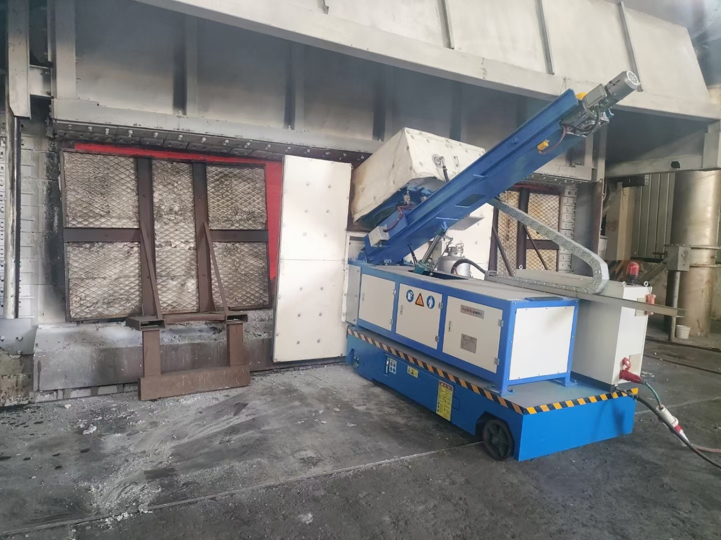 HDR-2 Rotary Fluxing Injector Device For Molten Aluminium Furnace Degassing Process