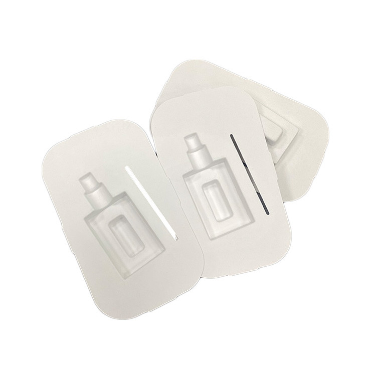 Single Perfume Molded Fiber Packaging Wet Press Thermoformed Pulp Packaging